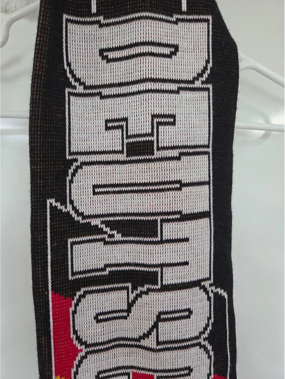 Germany National Team Knit Scarf with Eagle and Flag Design